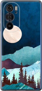 Силиконовый чехол Горная идиллия ночной пейзаж для Motorola Edge 30 Pro - 6488u-2826 изображение 