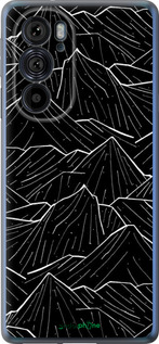 Силиконовый чехол С изображением Темных гор для Motorola Edge 30 Pro - 6489u-2826 изображение 