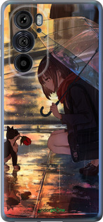 Силиконовый чехол Anime для Motorola Edge 30 Pro - 6609u-2826 изображение 