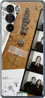 Силіконовий чехол Aesthetic Scrapbook Collage для Motorola Edge 30 Pro - 6773u-2826 изображение 