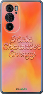 Силиконовый чехол Aura Gradient Main Character Energy Aesthetic Y2K для Motorola Edge 30 Pro - 6783u-2826 изображение 