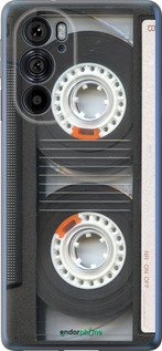 Силиконовый чехол Кассета для Motorola Edge 30 Pro - 876u-2826 изображение 