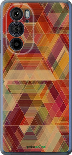 Силіконовий чехол Геометричний візерунок для Motorola Edge 30 Pro - 904u-2826 изображение 