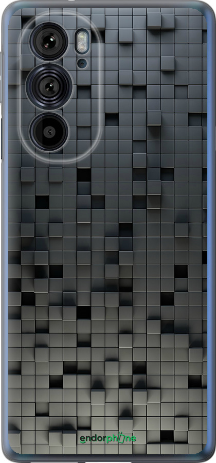 Силиконовый чехол Кубики для Motorola Edge 30 Pro - 1061u-2826 изображение 