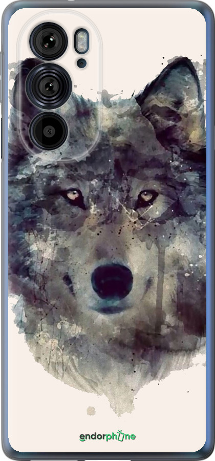 Силиконовый чехол Волк-арт для Motorola Edge 30 Pro - 4163u-2826 изображение 