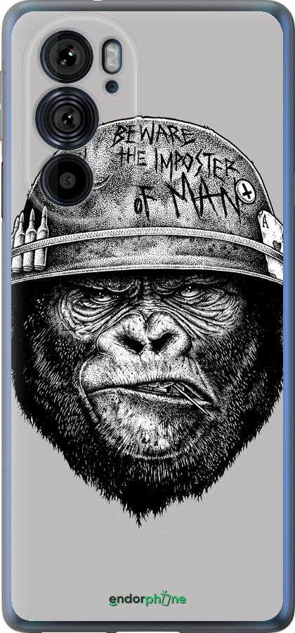 Силиконовый чехол military monkey для Motorola Edge 30 Pro - 4177u-2826 изображение 
