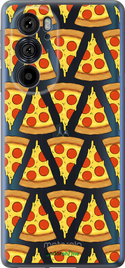 Силиконовый чехол Пицца для Motorola Edge 30 Pro - 4408u-2826 изображение 