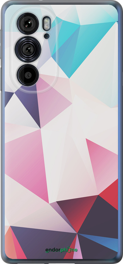 Силиконовый чехол Геометрия 3 для Motorola Edge 30 Pro - 4415u-2826 изображение 