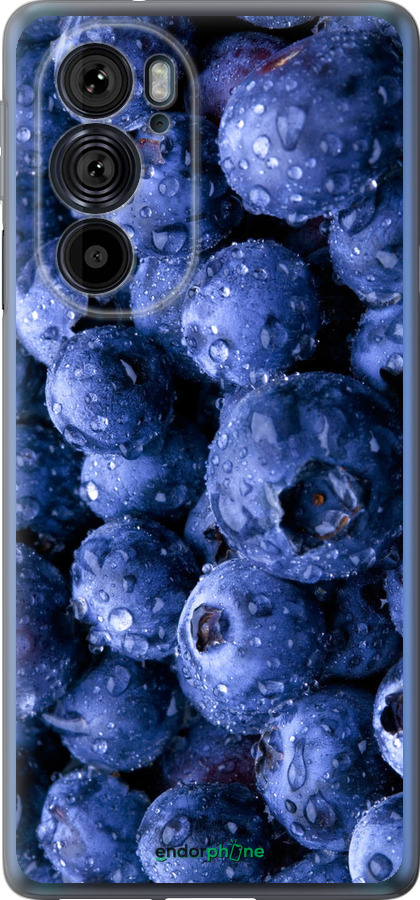 Силиконовый чехол Голубика для Motorola Edge 30 Pro - 4459u-2826 изображение 