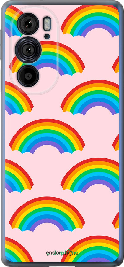 Силиконовый чехол Rainbows для Motorola Edge 30 Pro - 4478u-2826 изображение 