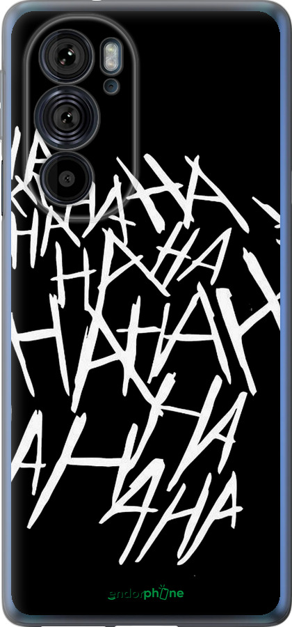 Силиконовый чехол joker hahaha для Motorola Edge 30 Pro - 4509u-2826 изображение 