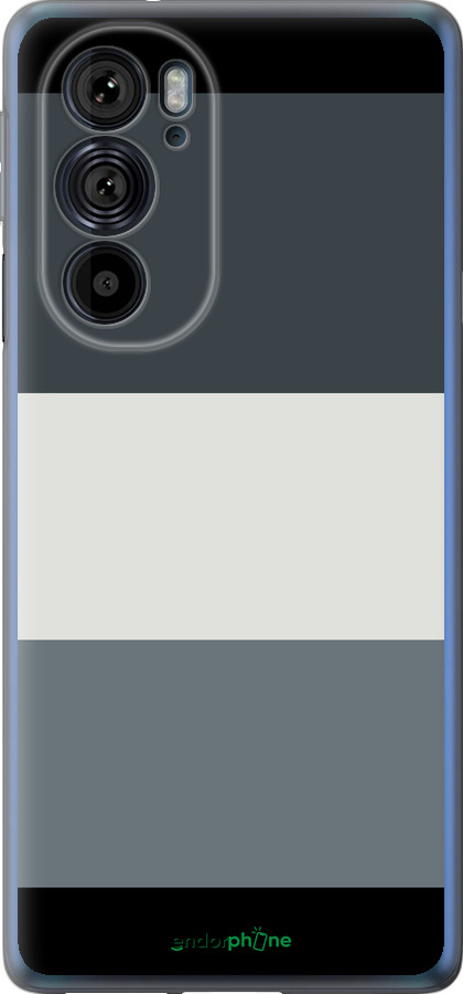 Силиконовый чехол Полосы для Motorola Edge 30 Pro - 4588u-2826 изображение 