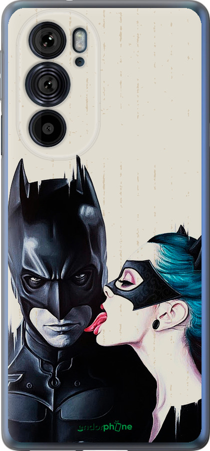 Силиконовый чехол Бэтмен для Motorola Edge 30 Pro - 4678u-2826 изображение 