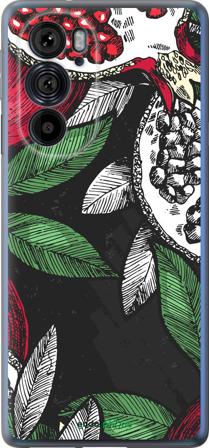 Силіконовий чехол Гранат для Motorola Edge 30 Pro - 4692u-2826 изображение 