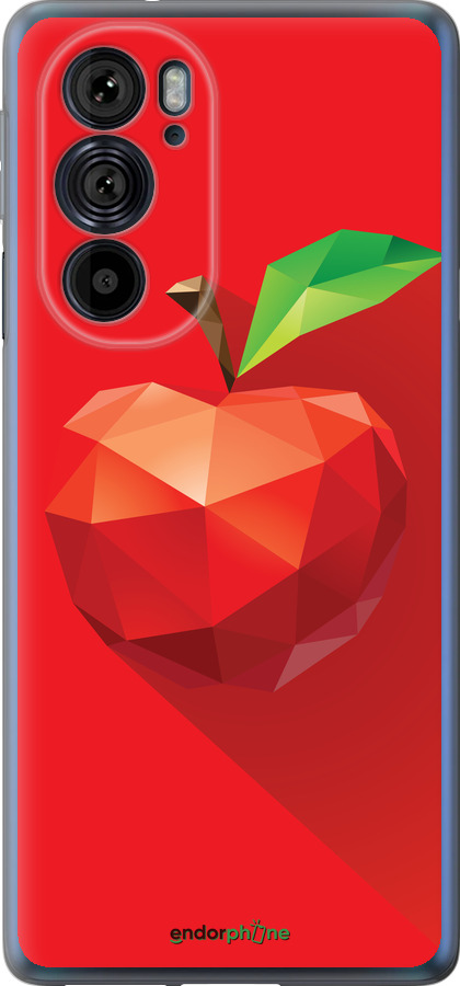 Силіконовий чехол Яблуко для Motorola Edge 30 Pro - 4696u-2826 изображение 