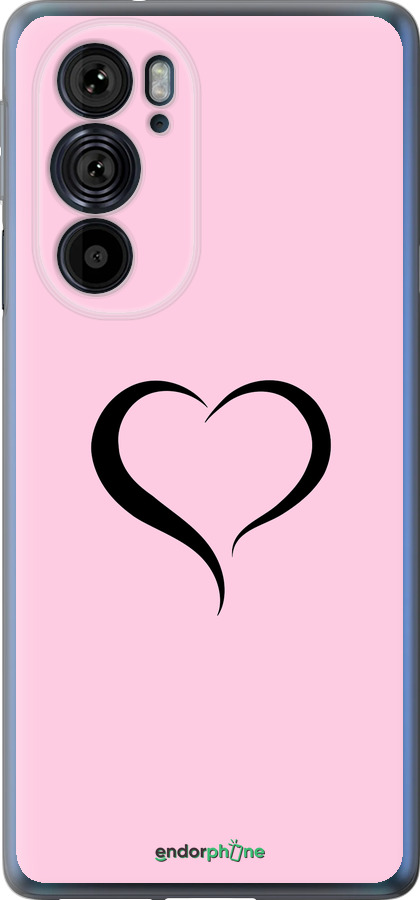 Силиконовый чехол Сердце 1 для Motorola Edge 30 Pro - 4730u-2826 изображение 