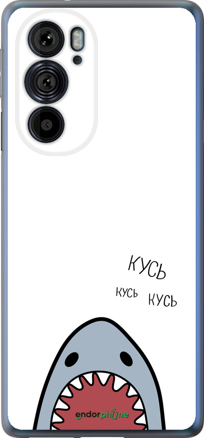 Силіконовий чехол Акула для Motorola Edge 30 Pro - 4870u-2826 изображение 