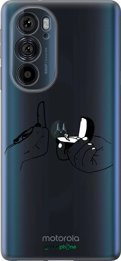 Силиконовый чехол Предложение для Motorola Edge 30 Pro - 4898u-2826 изображение 