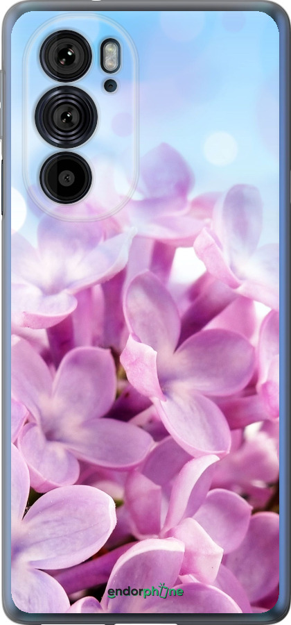 Силіконовий чехол Бузок для Motorola Edge 30 Pro - 527u-2826 изображение 