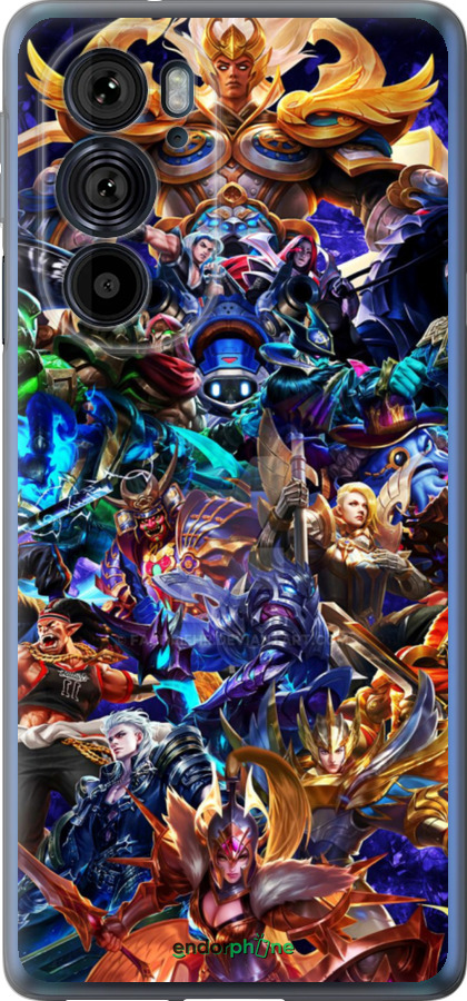 Силиконовый чехол № 5375 для Motorola Edge 30 Pro - 5375u-2826 изображение 