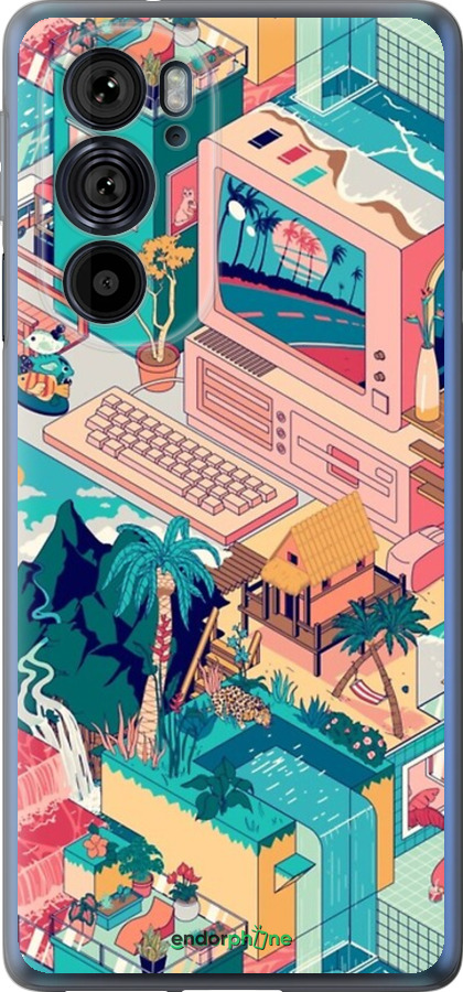 Силиконовый чехол № 5393 для Motorola Edge 30 Pro - 5393u-2826 изображение 