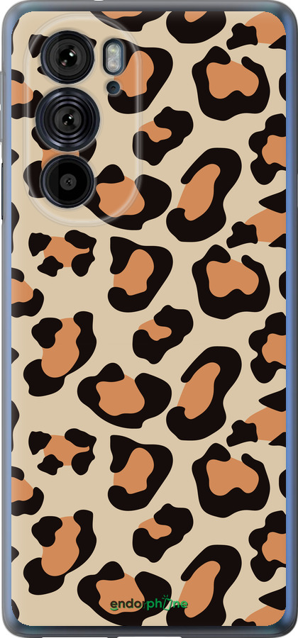 Силіконовий чехол Плями леопарду v2 для Motorola Edge 30 Pro - 5496u-2826 изображение 