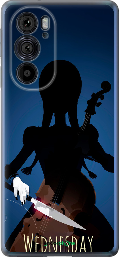 Силиконовый чехол Wednesday для Motorola Edge 30 Pro - 5515u-2826 изображение 
