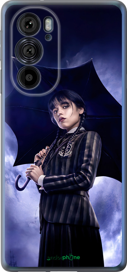 Силиконовый чехол Wednesday v2 для Motorola Edge 30 Pro - 5516u-2826 изображение 