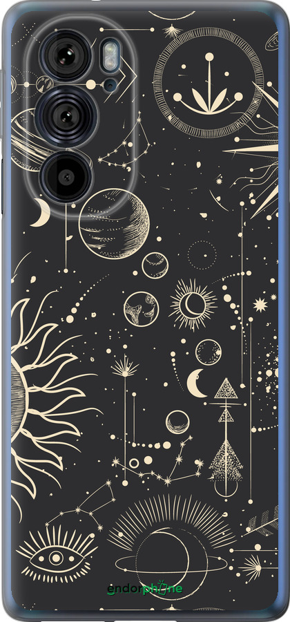 Силиконовый чехол Фаза луны для Motorola Edge 30 Pro - 5605u-2826 изображение 