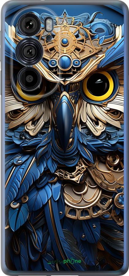 Силиконовый чехол Сова v2 для Motorola Edge 30 Pro - 5649u-2826 изображение 