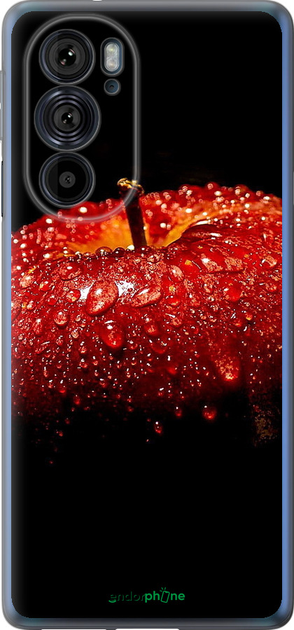 Силиконовый чехол Яблоко для Motorola Edge 30 Pro - 6022u-2826 изображение 
