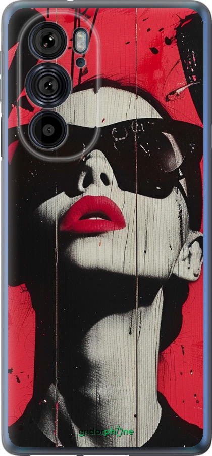 Силиконовый чехол XO Love v1 для Motorola Edge 30 Pro - 6045u-2826 изображение 