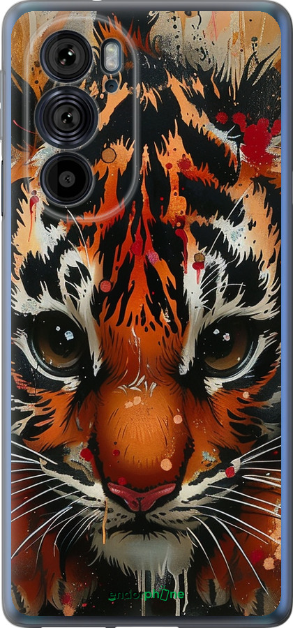Силиконовый чехол Mini tiger для Motorola Edge 30 Pro - 6052u-2826 изображение 