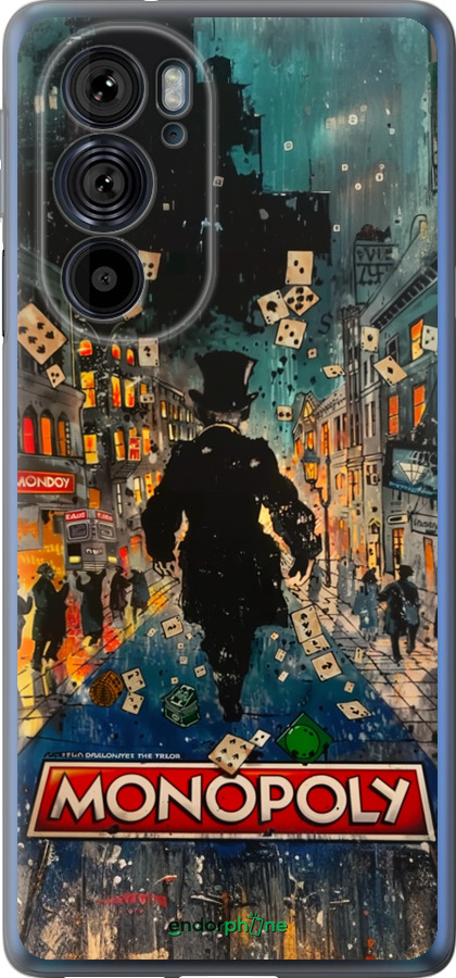 Силиконовый чехол Метрополис игры для Motorola Edge 30 Pro - 6085u-2826 изображение 