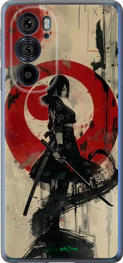 Силиконовый чехол Боевое искусство для Motorola Edge 30 Pro - 6126u-2826 изображение 