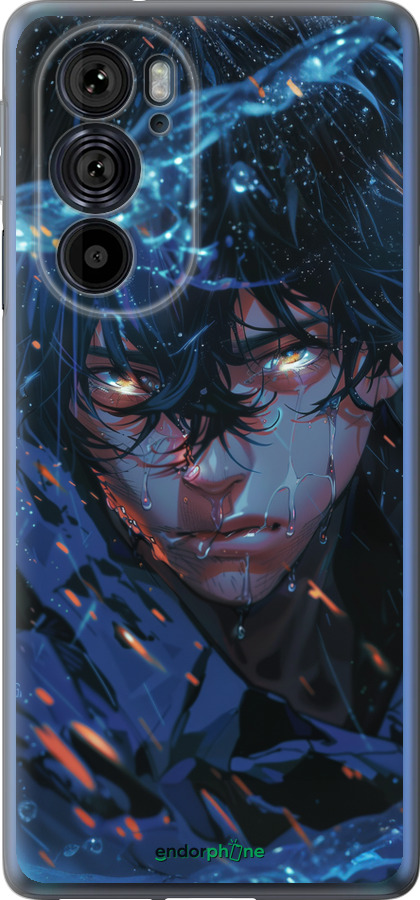 Силіконовий чехол Satoru Gojou для Motorola Edge 30 Pro - 6128u-2826 изображение 