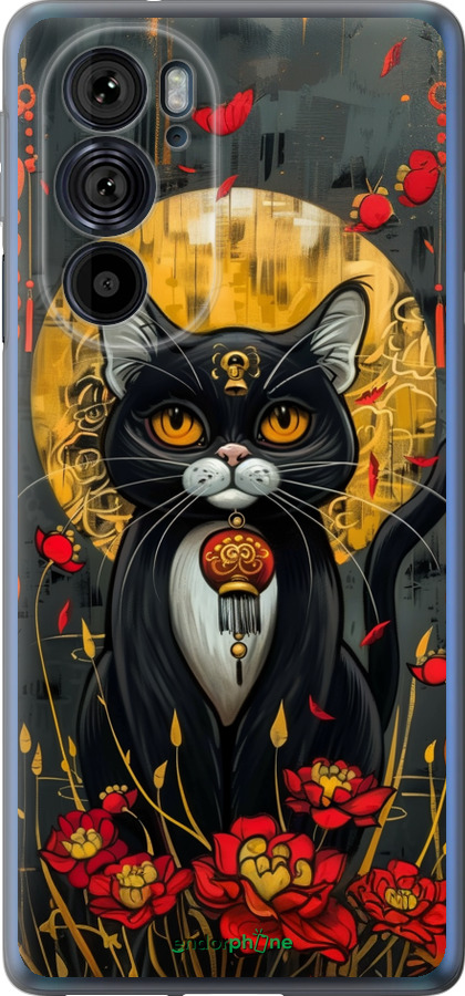 Силиконовый чехол China Cat для Motorola Edge 30 Pro - 6134u-2826 изображение 