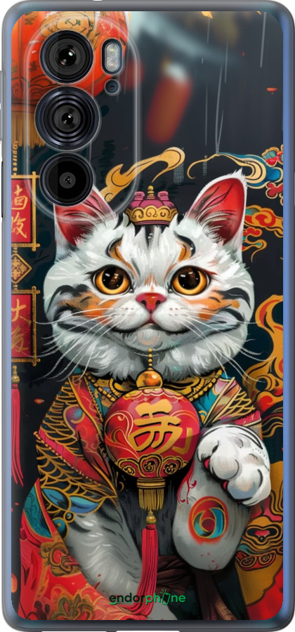 Силиконовый чехол China Cat v2 для Motorola Edge 30 Pro - 6135u-2826 изображение 