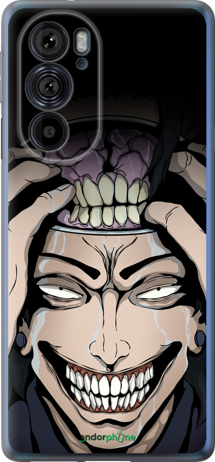 Силиконовый чехол Магическая Битва Kenjaku для Motorola Edge 30 Pro - 6151u-2826 изображение 