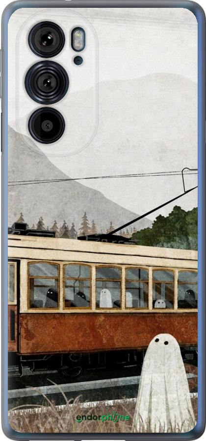 Силиконовый чехол Призрак 2 для Motorola Edge 30 Pro - 6247u-2826 изображение 