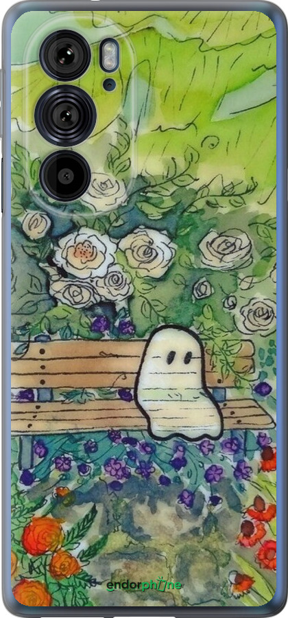 Силиконовый чехол Призрак 3 для Motorola Edge 30 Pro - 6248u-2826 изображение 