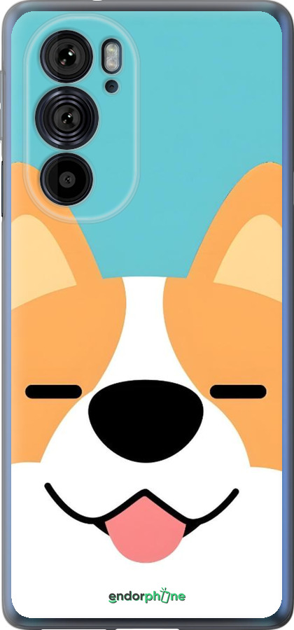 Силиконовый чехол Корги для Motorola Edge 30 Pro - 6280u-2826 изображение 