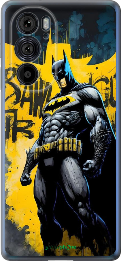 Силиконовый чехол Бетмен для Motorola Edge 30 Pro - 6290u-2826 изображение 