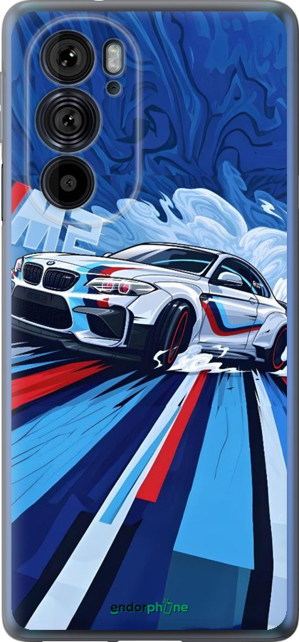 Силиконовый чехол БМВ для Motorola Edge 30 Pro - 6292u-2826 изображение 