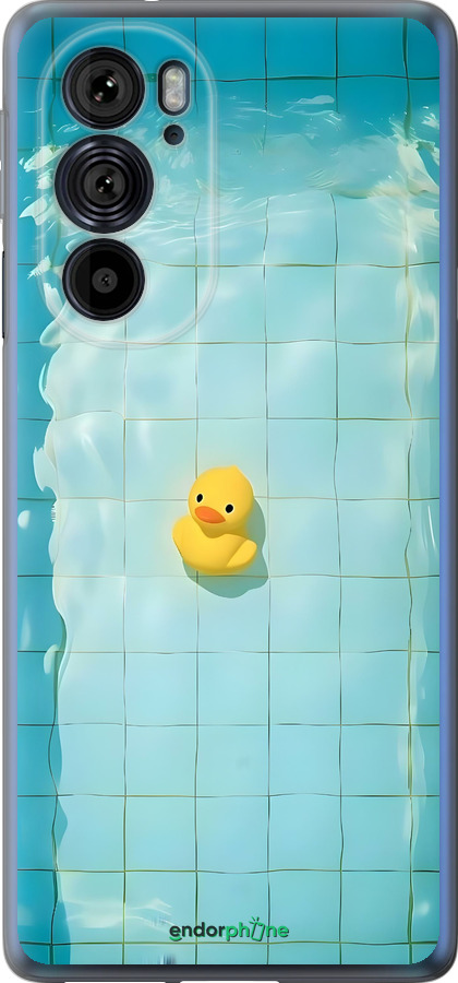 Силиконовый чехол Утенок для Motorola Edge 30 Pro - 6323u-2826 изображение 
