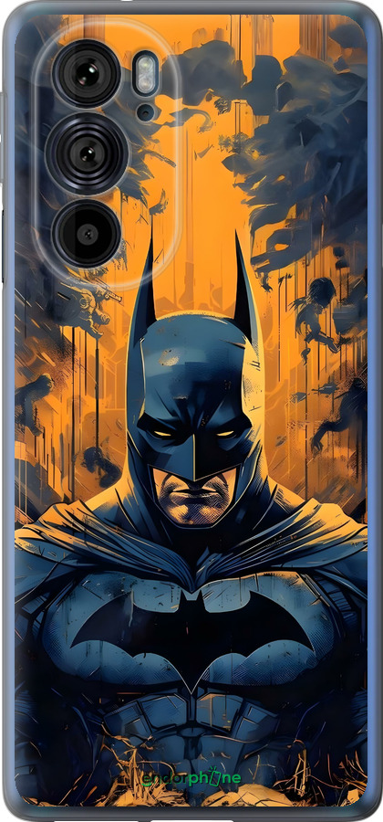 Силиконовый чехол Бэтмен для Motorola Edge 30 Pro - 6335u-2826 изображение 