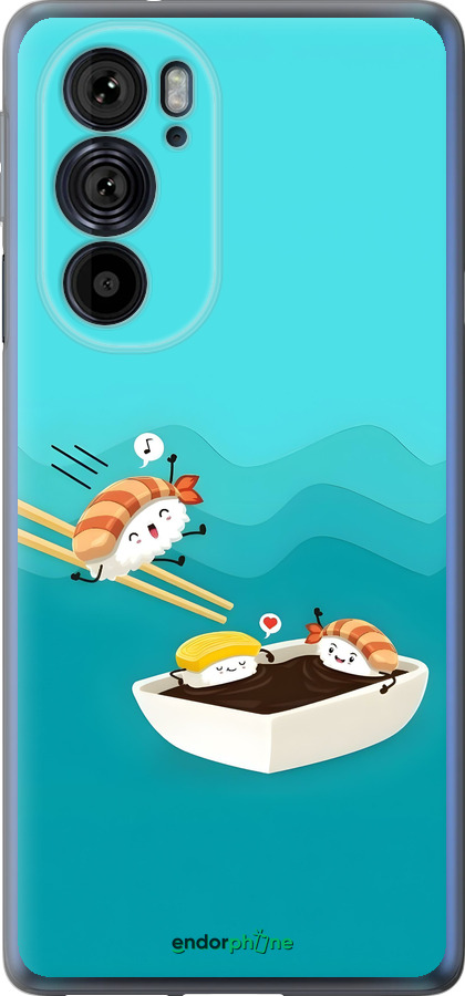 Силиконовый чехол Суши для Motorola Edge 30 Pro - 6354u-2826 изображение 