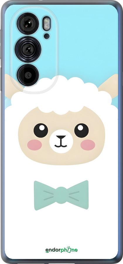 Силиконовый чехол Милый барашек для Motorola Edge 30 Pro - 6355u-2826 изображение 