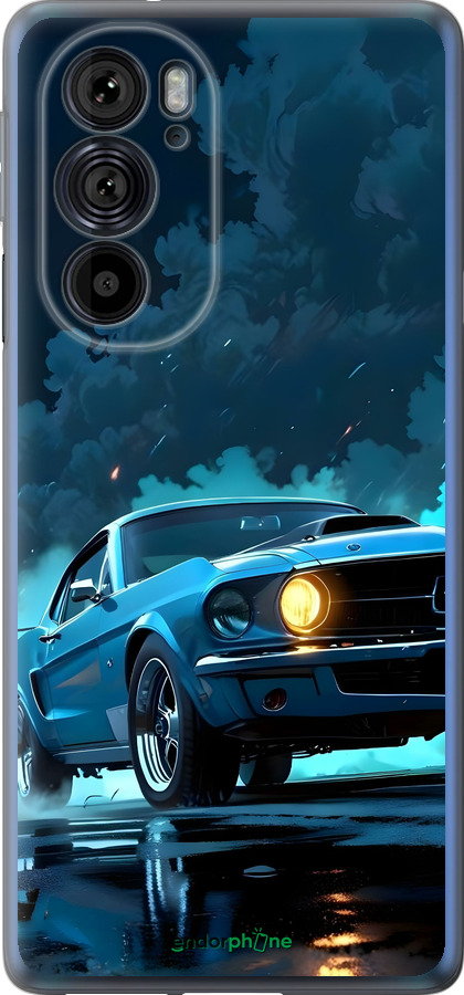 Силиконовый чехол Форд мустанг для Motorola Edge 30 Pro - 6374u-2826 изображение 