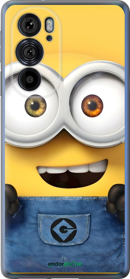 Силиконовый чехол Миньон для Motorola Edge 30 Pro - 6389u-2826 изображение 